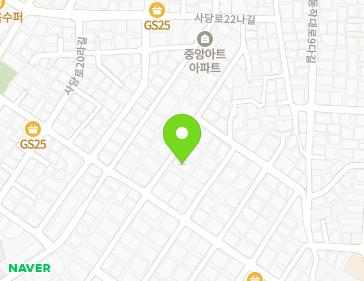 서울특별시 동작구 남부순환로257가길 38 (사당동, 대사빌리지) 지도