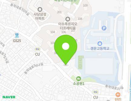 서울특별시 동작구 동작대로35길 46 (사당동, 동작동성당) 지도