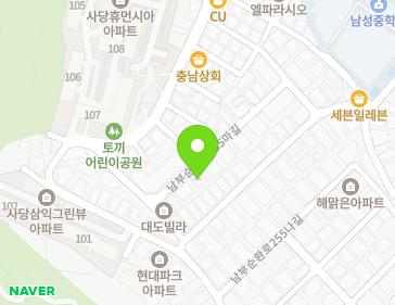 서울특별시 동작구 남부순환로255마길 12 (사당동, 명성빌라) 지도