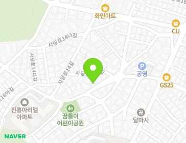 서울특별시 동작구 사당로16아길 24 (사당동, 사당동다세대주택) 지도
