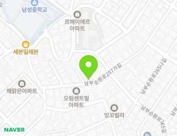 서울특별시 동작구 남부순환로257가길 9 (사당동, 사당하이빌) 지도