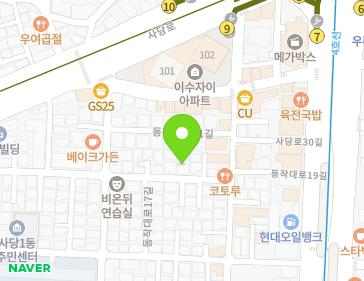 서울특별시 동작구 동작대로19길 24 (사당동, 선구빌라) 서울특별시 동작구 동작대로19길 24 (사당동, 선구빌라) 지도