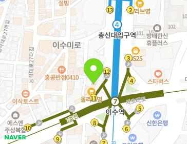 서울특별시 동작구 동작대로 101 (사당동, 필라(FILA)) 지도