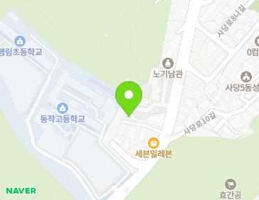 서울특별시 동작구 솔밭로 61-6 (사당동, 화원빌라) 지도