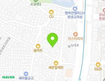 서울특별시 동작구 동작대로33나길 3-1 (사당동) 지도