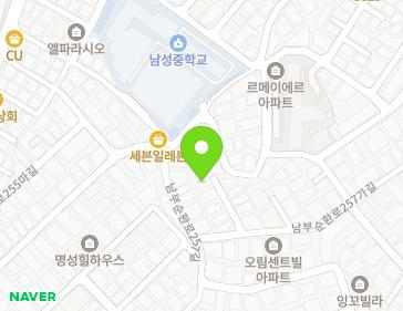 서울특별시 동작구 남부순환로257가길 5-9 (사당동) 지도