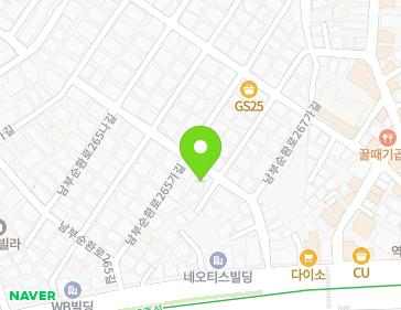 서울특별시 동작구 남부순환로267길 11 (사당동) 지도