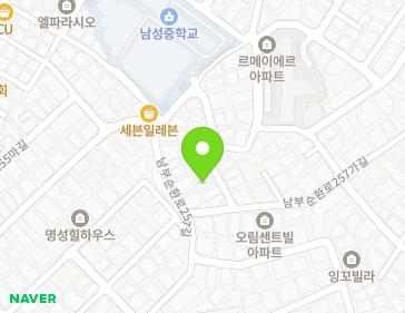 서울특별시 동작구 남부순환로257가길 5-5 (사당동) 지도