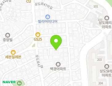 서울특별시 동작구 상도로47길 76-12 (상도1동) 지도