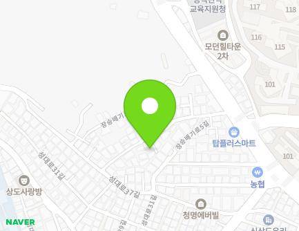 서울특별시 동작구 장승배기로5길 21-1 (상도동) 지도