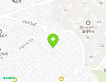서울특별시 동작구 성대로16길 38 (상도동, 효성하이츠빌라) 지도