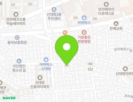 서울특별시 동작구 여의대방로22사길 22-12 (신대방동, 골든빌) 지도