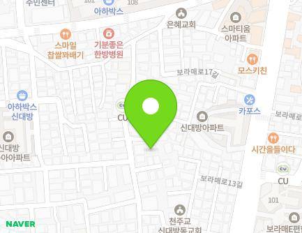 서울특별시 동작구 여의대방로22카길 39-6 (신대방동, 가온빌라) 지도