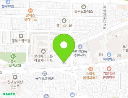 서울특별시 동작구 여의대방로22길 73 (신대방동, 모리아쇼핑(주)) 지도