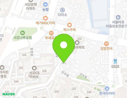 서울특별시 마포구 토정로14길 19 (구수동, 용궁빌라) 지도