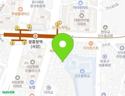 서울특별시 마포구 독막로24길 9 (구수동, 동원스위트홈) 지도