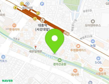서울특별시 마포구 백범로16안길 15-1 (대흥동) 지도