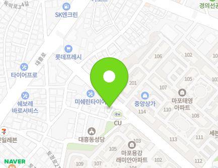 서울특별시 마포구 큰우물로 16 (대흥동, 대흥빌딩) 지도