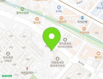 서울특별시 마포구 독막로40길 7 (대흥동) 지도