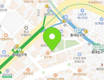 서울특별시 마포구 양화로18안길 17 (동교동, 홍익빌딩) 지도