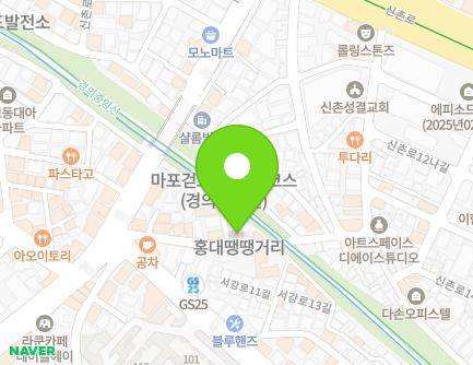 서울특별시 마포구 와우산로32길 19 (동교동) 지도