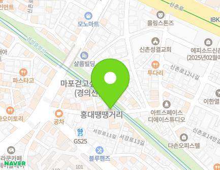 서울특별시 마포구 와우산로32길 25 (동교동) 지도