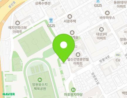 서울특별시 마포구 방울내로 21 (망원동, 구립샘물어린이집) 지도