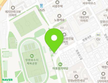 서울특별시 마포구 방울내로 19 (망원동, 공중화장실) 지도