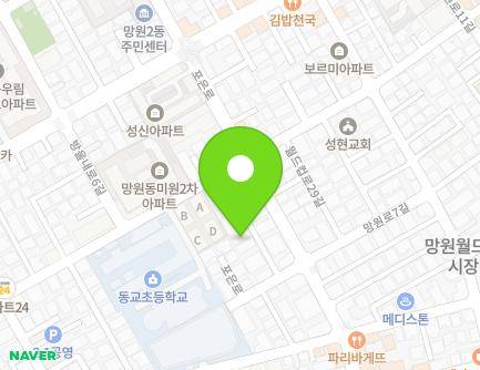 서울특별시 마포구 월드컵로29길 57-12 (망원동, 대림빌라) 지도