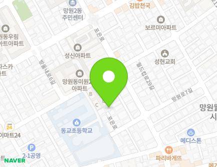 서울특별시 마포구 포은로 127-22 (망원동, 늘푸른빌) 지도