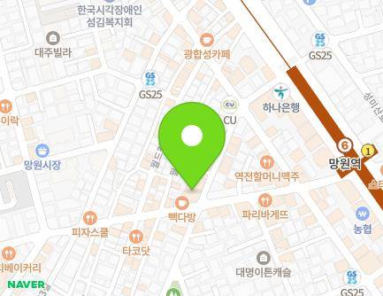 서울특별시 마포구 월드컵로13길 34 (망원동, 두드림빌딩) 지도