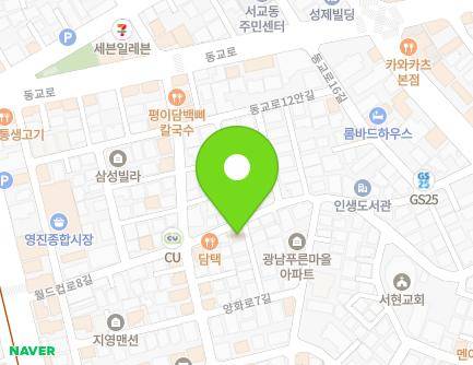 서울특별시 마포구 월드컵로8길 40 (서교동) 지도