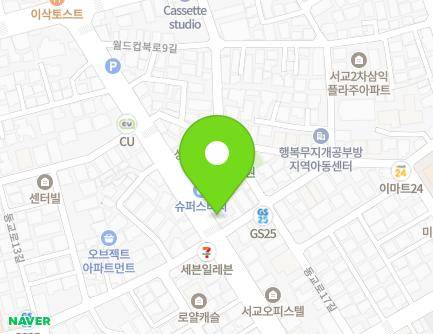 서울특별시 마포구 잔다리로 114 (서교동) 지도