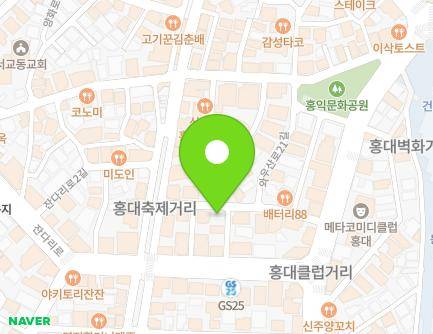 서울특별시 마포구 와우산로19길 19 (서교동) 지도