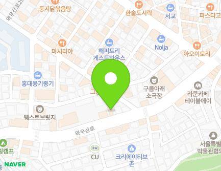 서울특별시 마포구 와우산로 127 (서교동) 지도