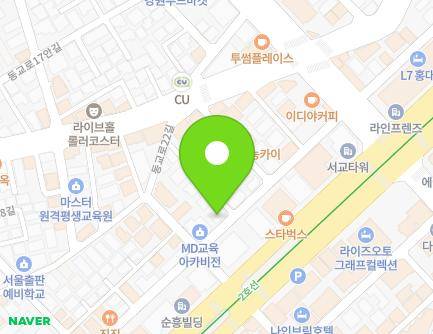 서울특별시 마포구 월드컵북로1길 30 (서교동) 지도