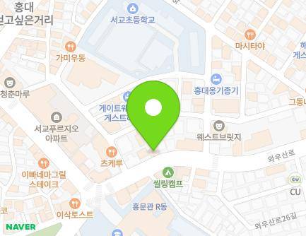 서울특별시 마포구 와우산로 105 (서교동) 지도