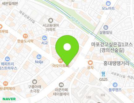 서울특별시 마포구 와우산로 149 (서교동) 지도