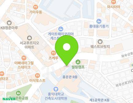 서울특별시 마포구 와우산로 104 (서교동) 지도