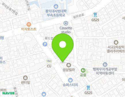 서울특별시 마포구 월드컵북로7길 77 (서교동, 서교하임) 지도