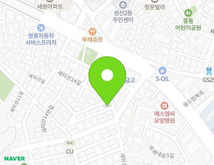 서울특별시 마포구 새터산14길 28 (성산동) 지도