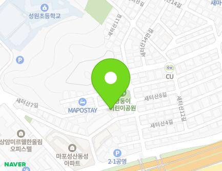 서울특별시 마포구 새터산7길 9 (성산동) 지도