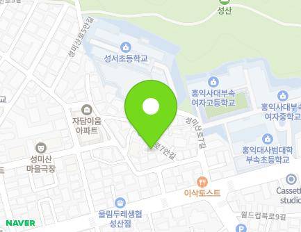 서울특별시 마포구 성미산로7안길 8-9 (성산동) 지도