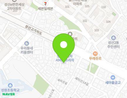 서울특별시 마포구 월드컵북로31길 30 (성산동) 지도