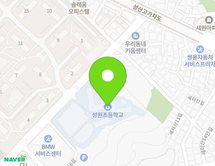 서울특별시 마포구 월드컵로36길 34 (성산동, 성원초등학교) 지도