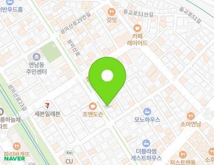 서울특별시 마포구 동교로41길 30 (연남동) 지도