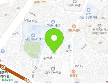 서울특별시 마포구 숭문5길 16-4 (염리동, 도스펠리체) 지도