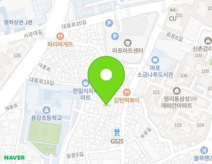 서울특별시 마포구 백범로17안길 14 (염리동, 앰버하우스14차) 지도