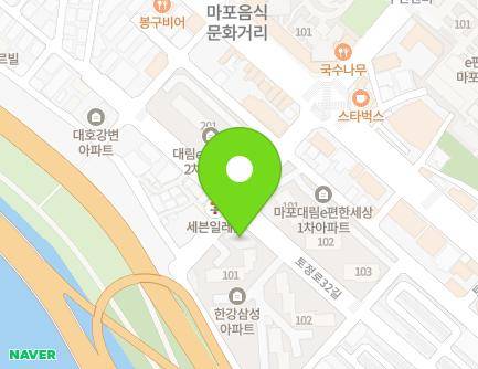 서울특별시 마포구 토정로32길 13 (토정동, 한강삼성아파트) 지도