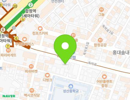 서울특별시 마포구 독막로 22 (합정동, 청명빌딩) 지도
